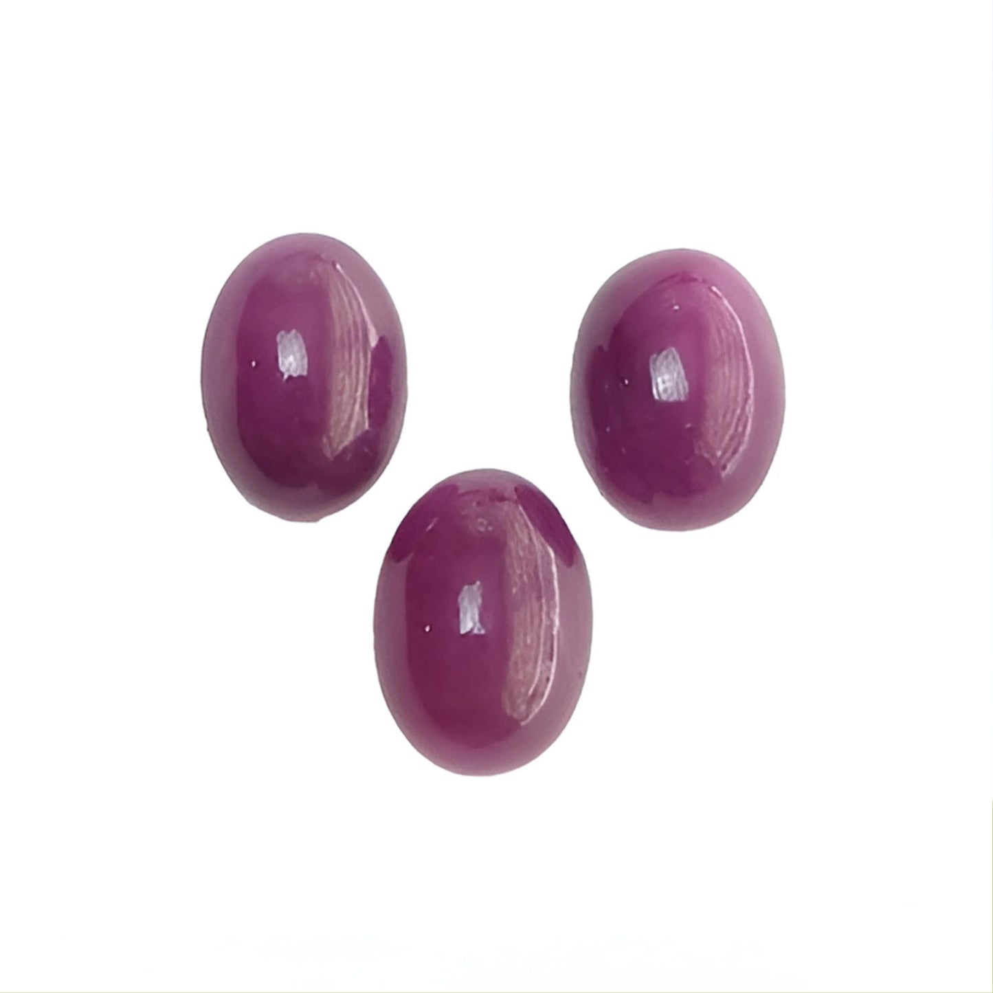 ruby oval shape cabochon