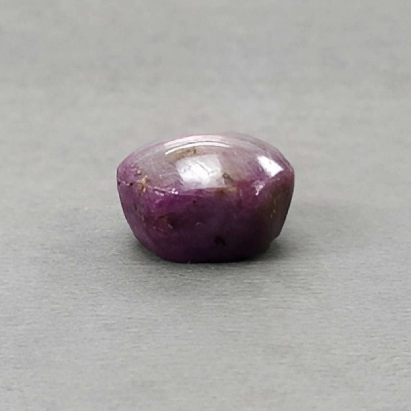 31.65cts Natural Untreated Star Ruby Gemstone Hexagon Shape Cabochon 17.5*14mm