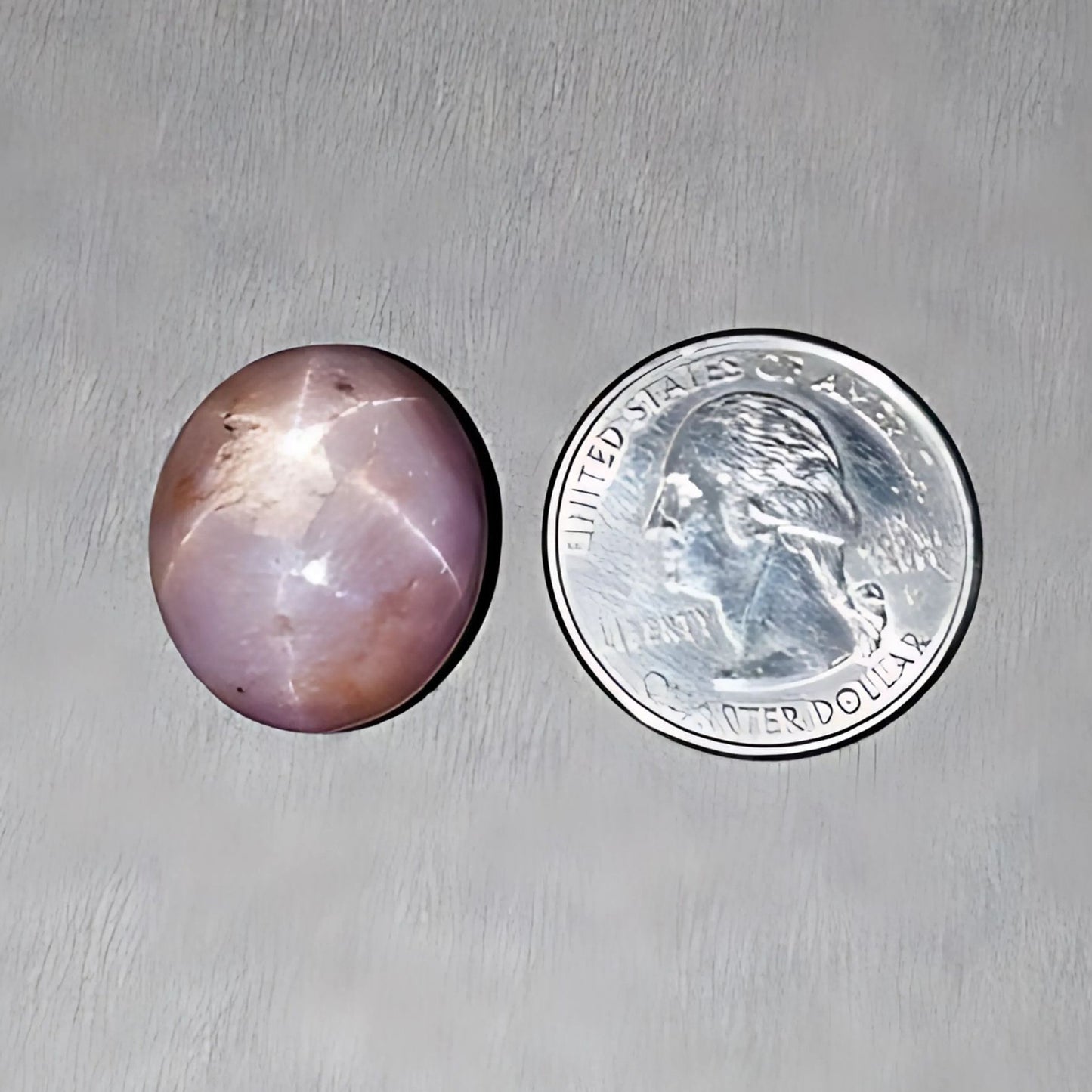 53.40cts Natural Untreated Star Ruby Gemstone Oval Shape Cabochon 21*18mm