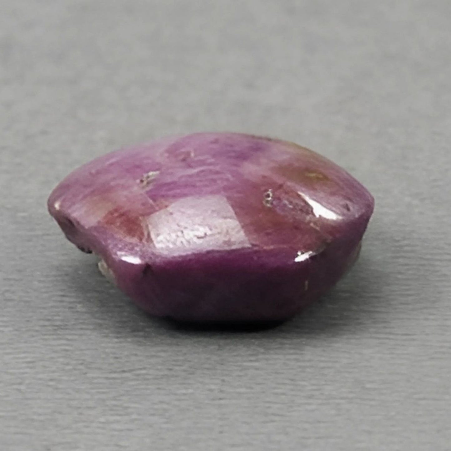 36.50cts Natural Untreated Star Ruby Gemstone Hexagon Shape Cabochon 21.5*19mm