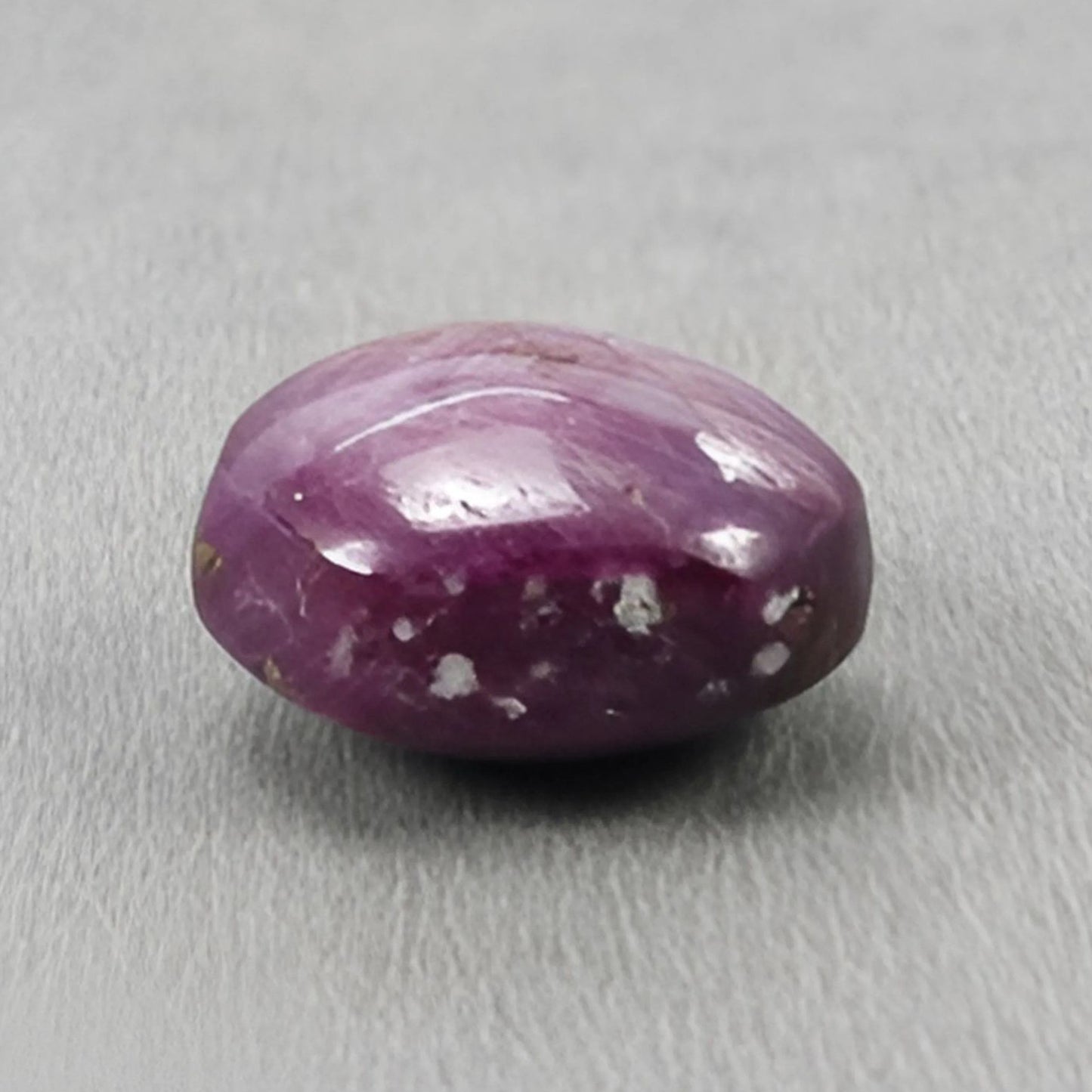 30.90cts Natural Untreated Star Ruby Gemstone Hexagon Shape Cabochon 18.5*15mm