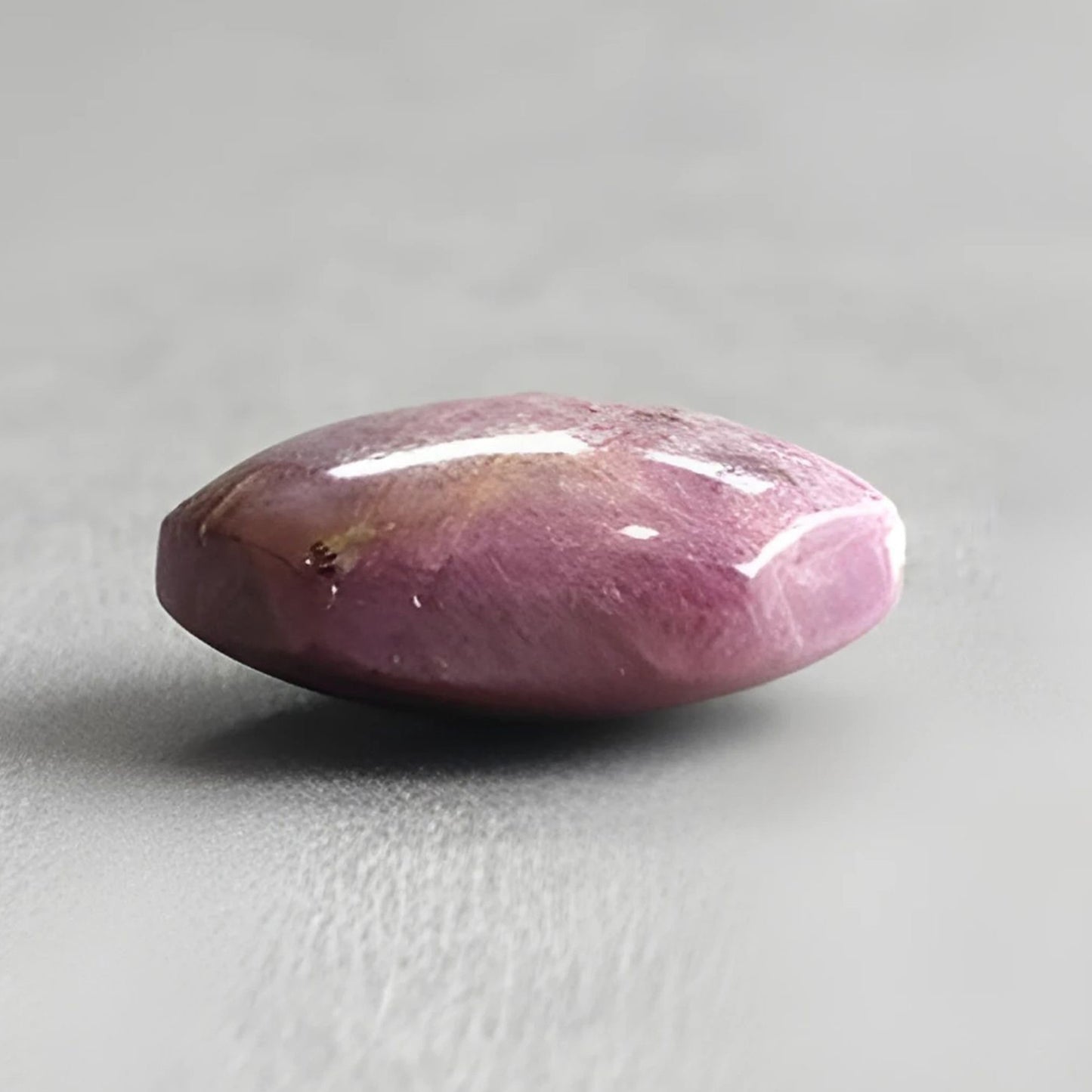 33.50cts Natural Untreated Star Ruby Gemstone Hexagon Shape Cabochon 21*18mm
