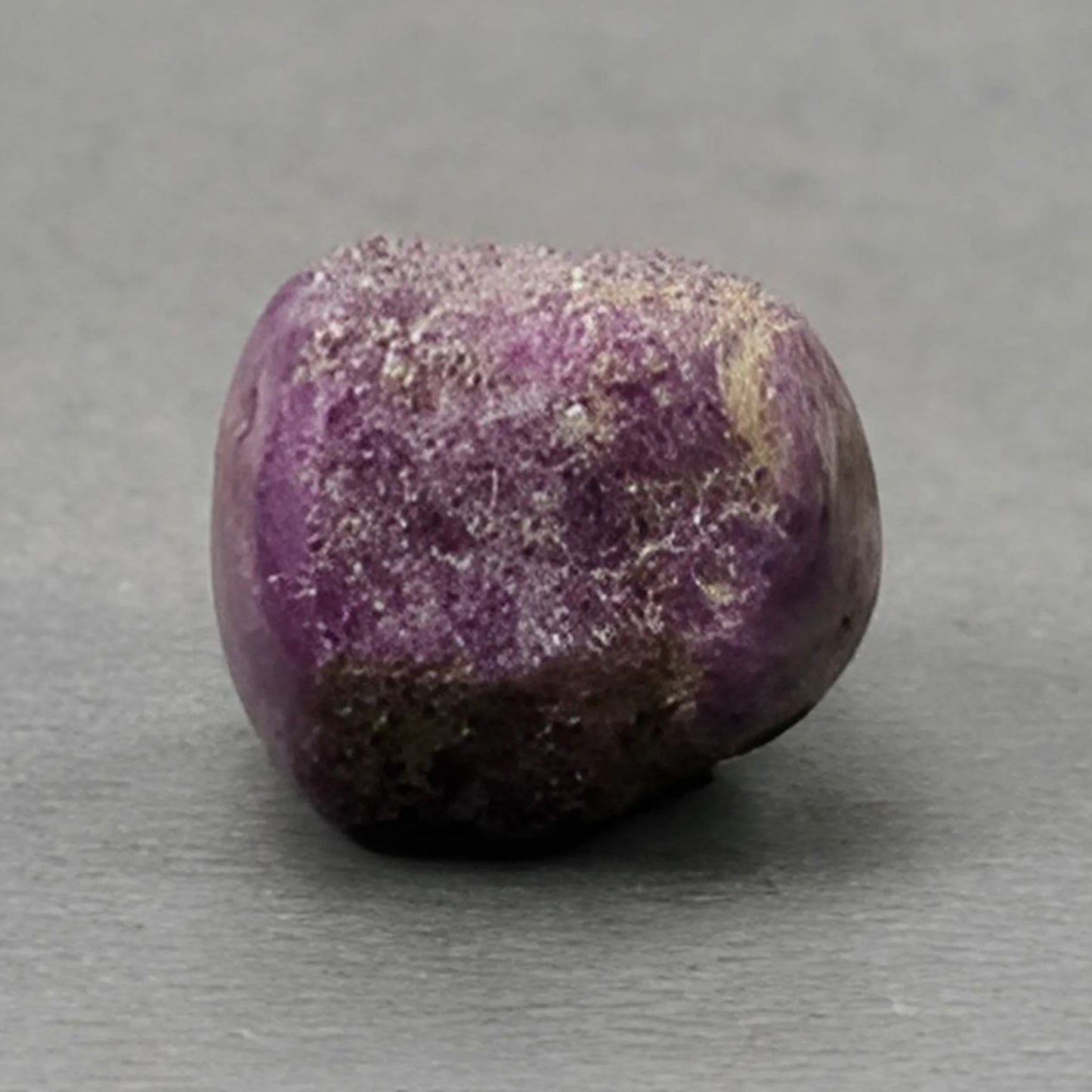 57.45cts Natural Untreated Both Side Star Ruby Gemstone Crystal Wand Healing Specimen 18*15mm