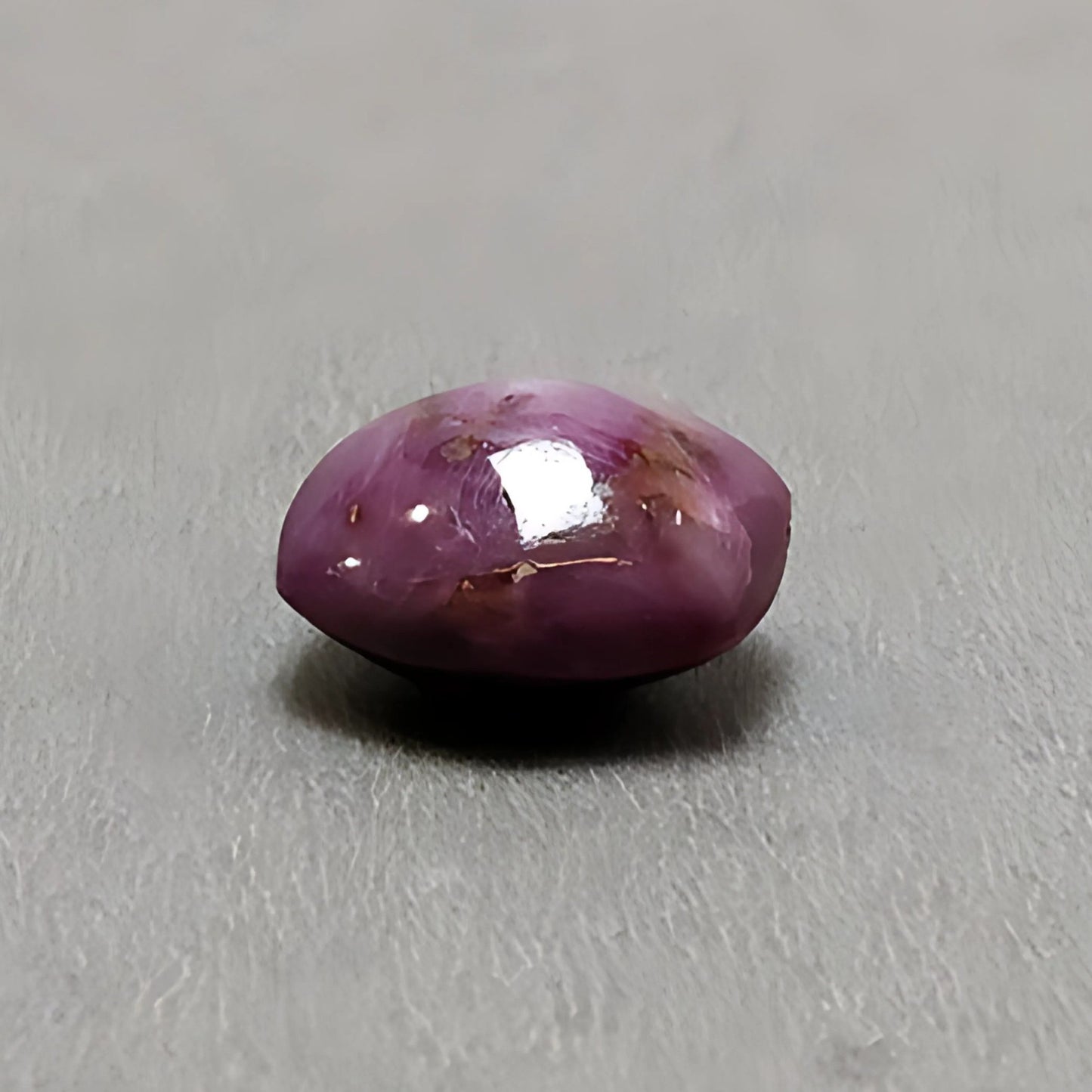 19.60cts Natural Untreated Star Ruby Gemstone Hexagon Shape Cabochon 16*14mm