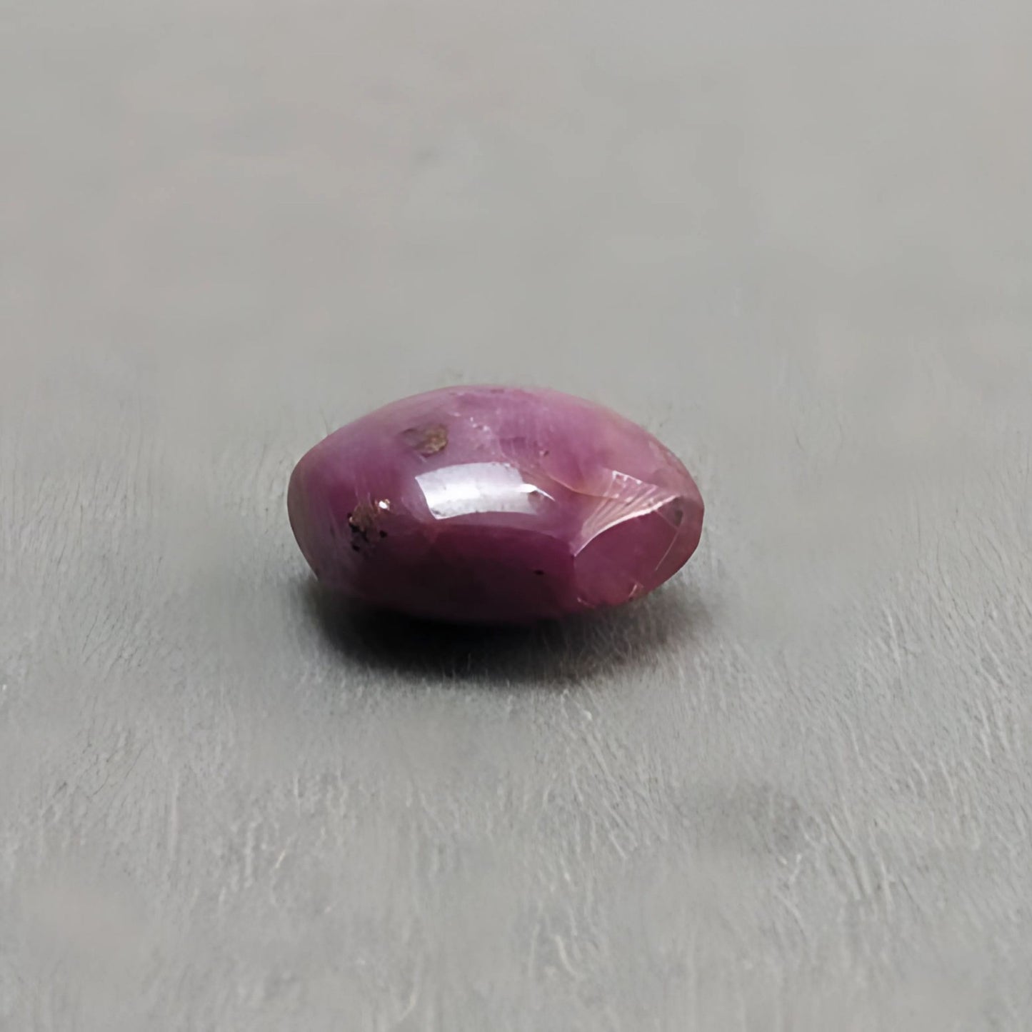 26.50cts Natural Untreated Star Ruby Gemstone Hexagon Shape Cabochon 18*16mm
