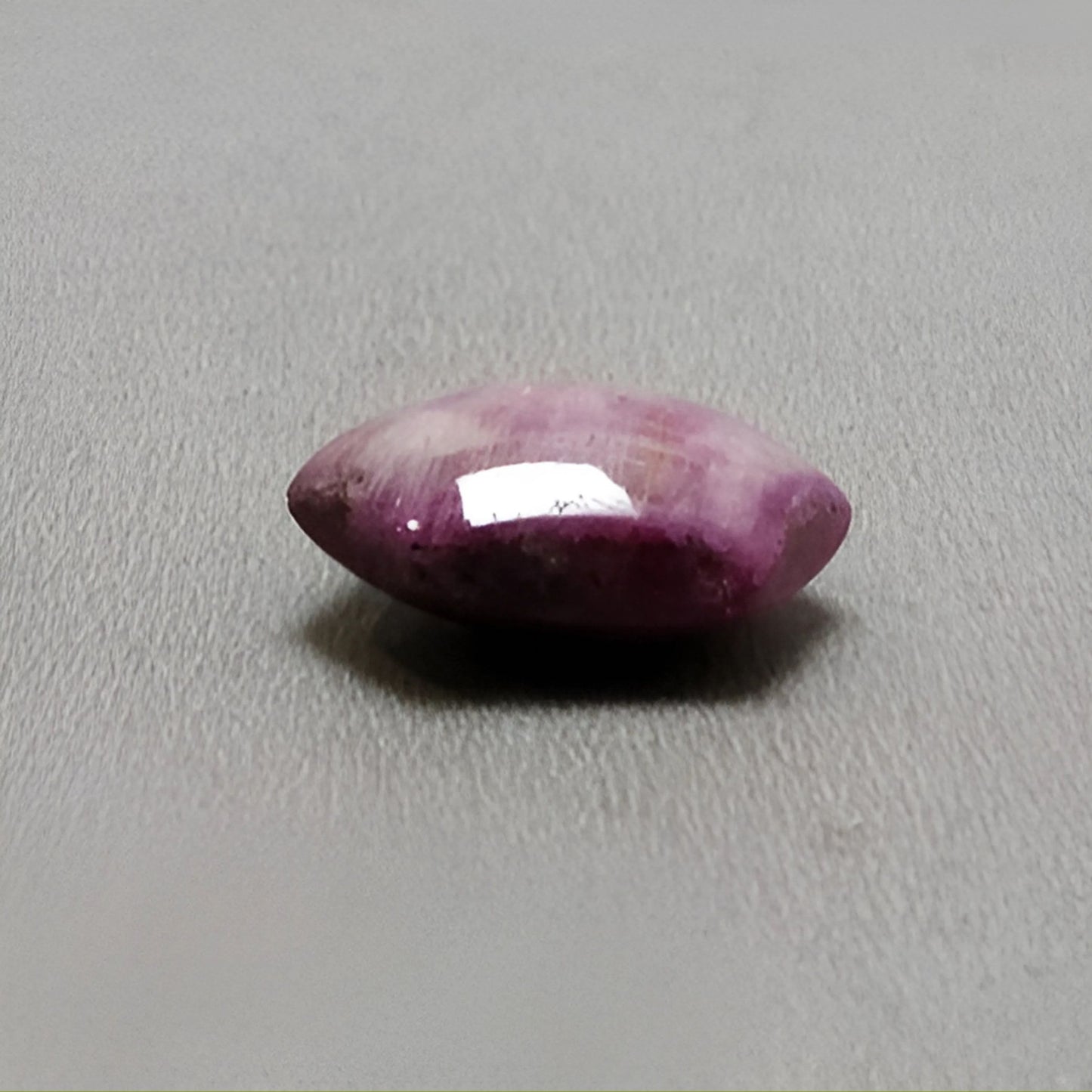 28.20cts Natural Untreated Star Ruby Gemstone Hexagon Shape Cabochon 21*16mm