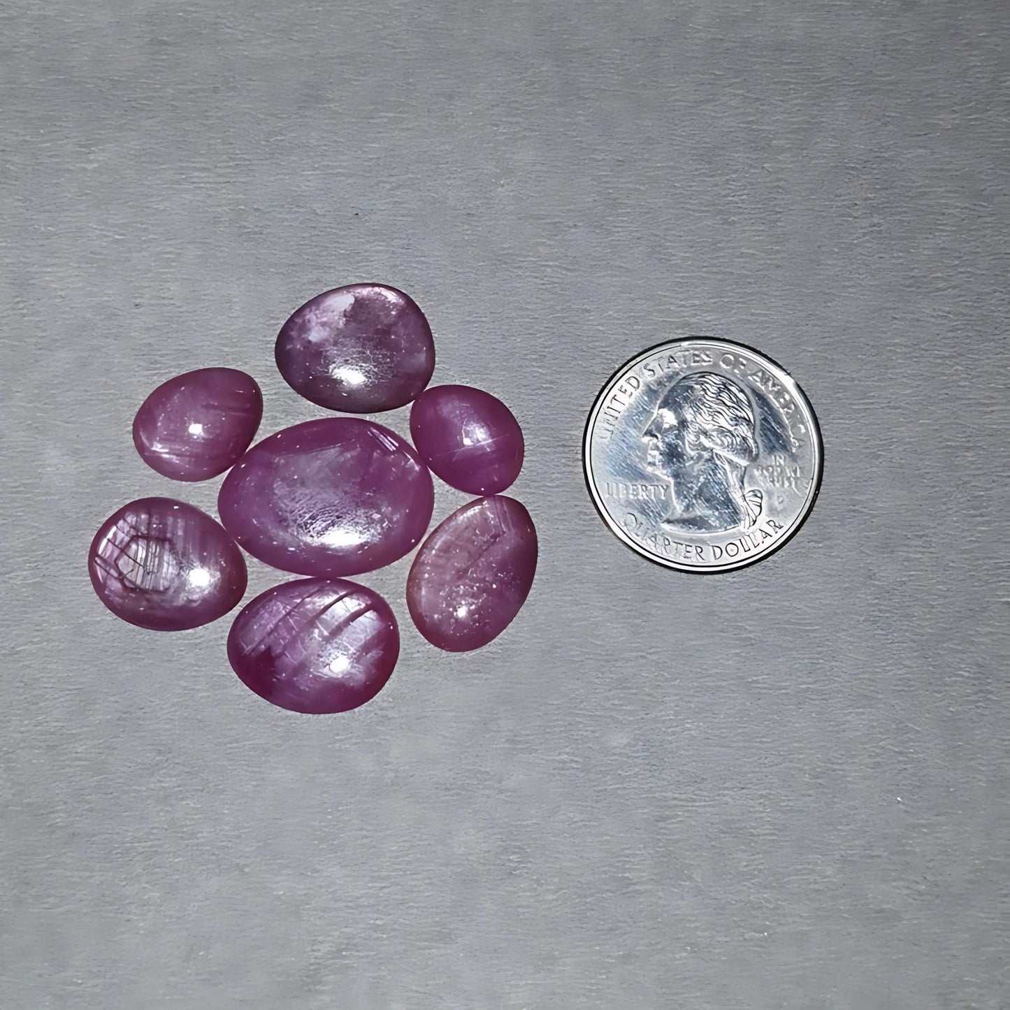 Sternrubin-Cabochon
