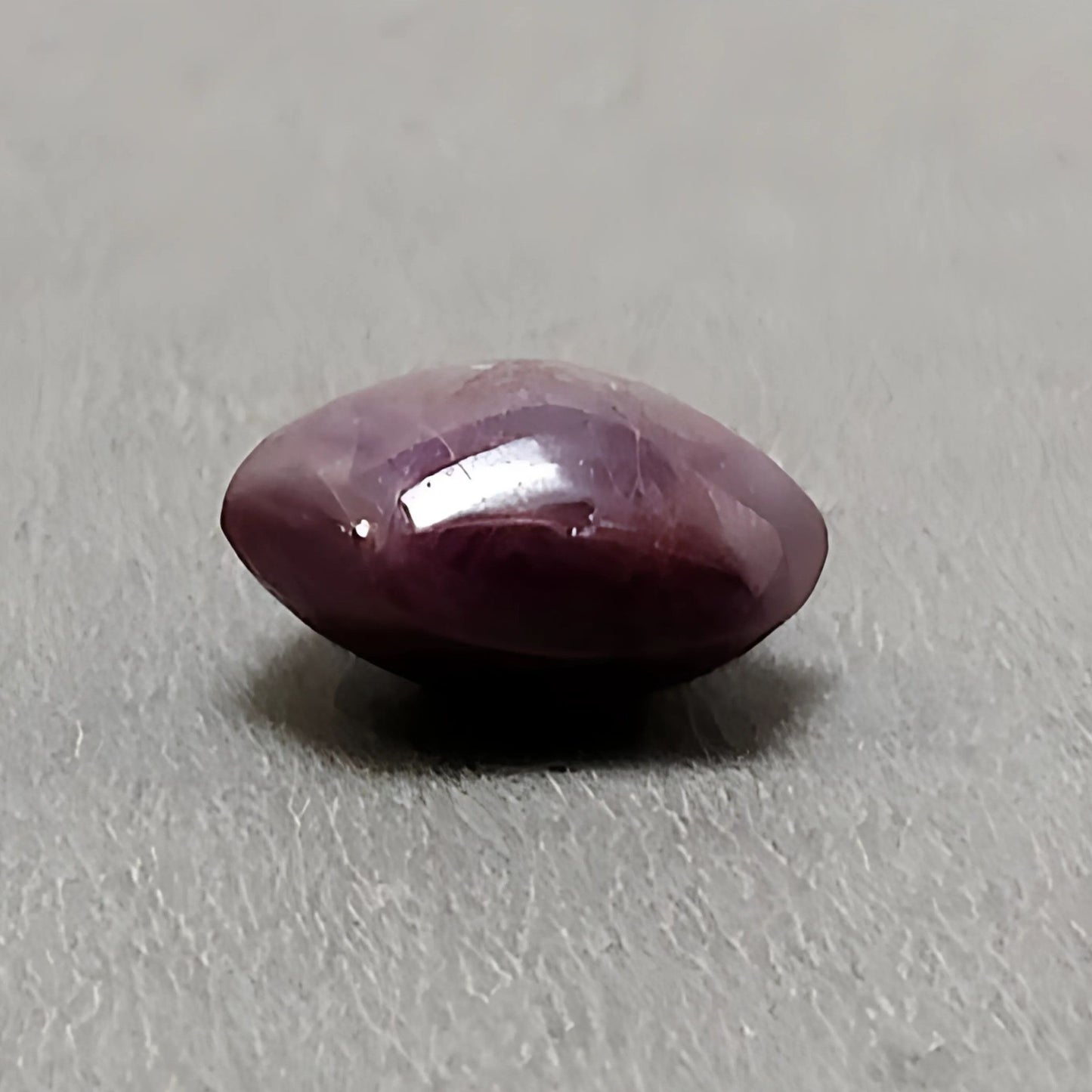 16.40cts Natural Untreated Star Ruby Gemstone Hexagon Shape Cabochon 16*13mm
