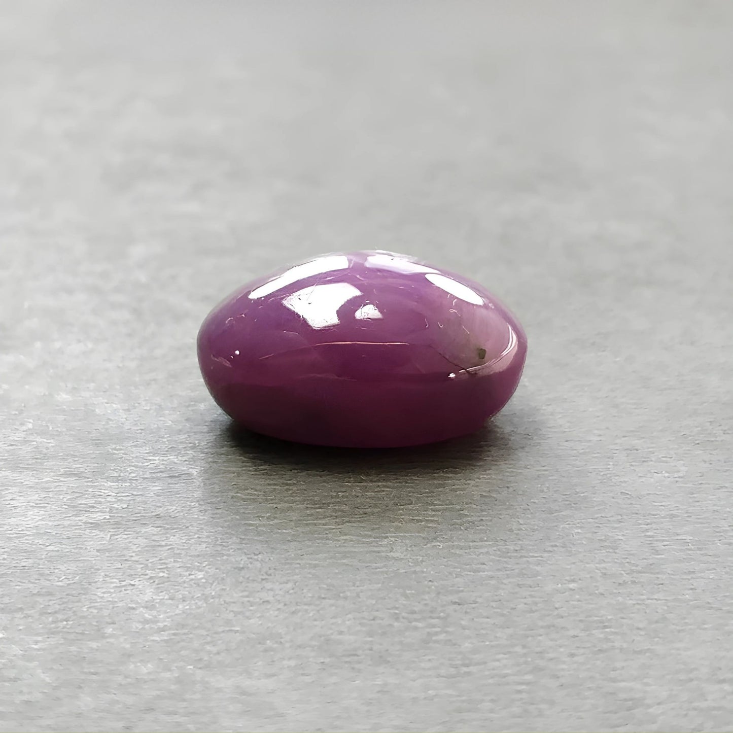 25.30cts Natural Untreated Star Ruby Gemstone Oval Shape Cabochon 18*14mm