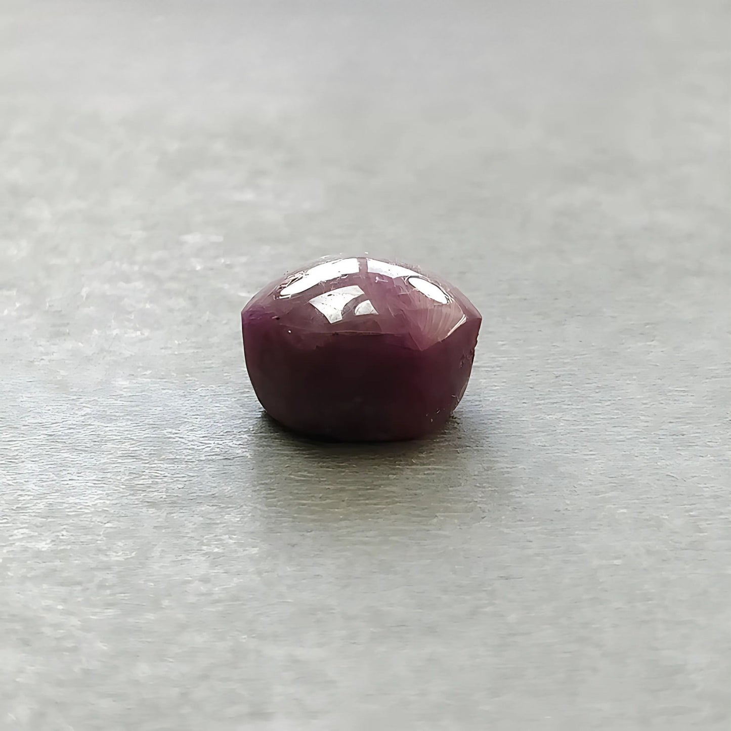 16.00cts Natural Untreated Star Ruby Gemstone Hexagon Shape Cabochon 13*12mm