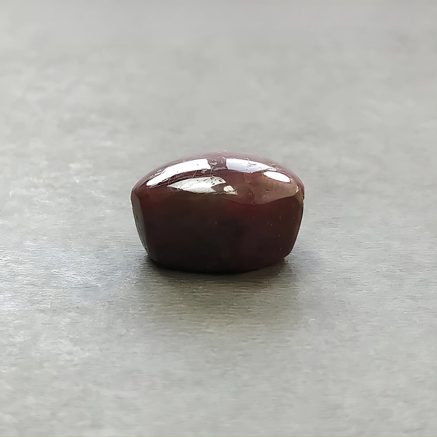 29.20cts Natural Untreated Star Ruby Gemstone Hexagon Shape Cabochon 18.5*14.5mm