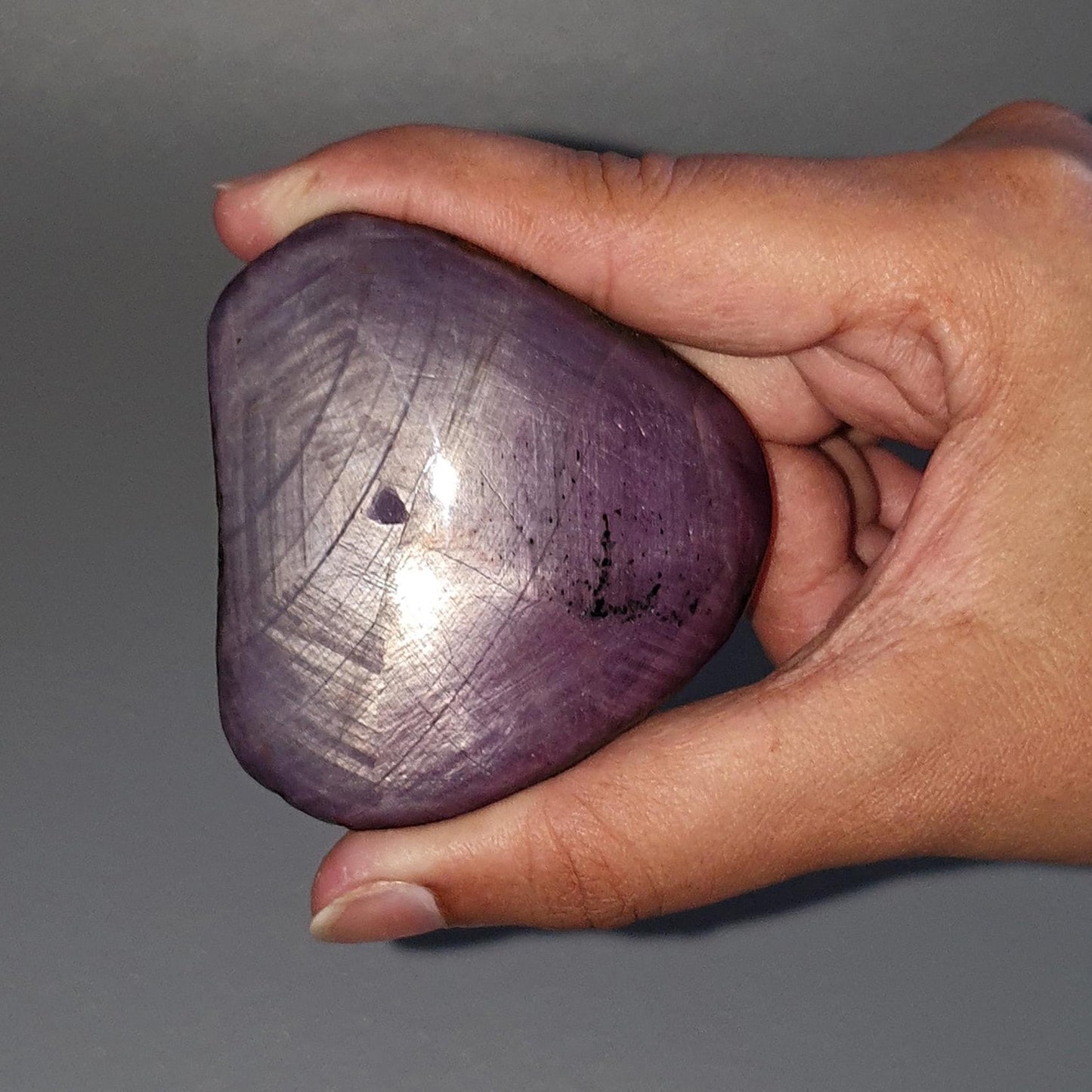 Rare Star Ruby Trapiche Record Keeper Specimen : 1002.00cts Natural Untreated Unheated Ruby Heart Shape Rough Crystal 61.5*58*31mm