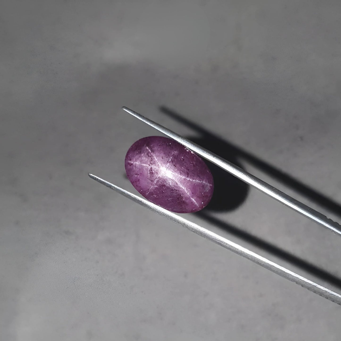 Oval Star Ruby