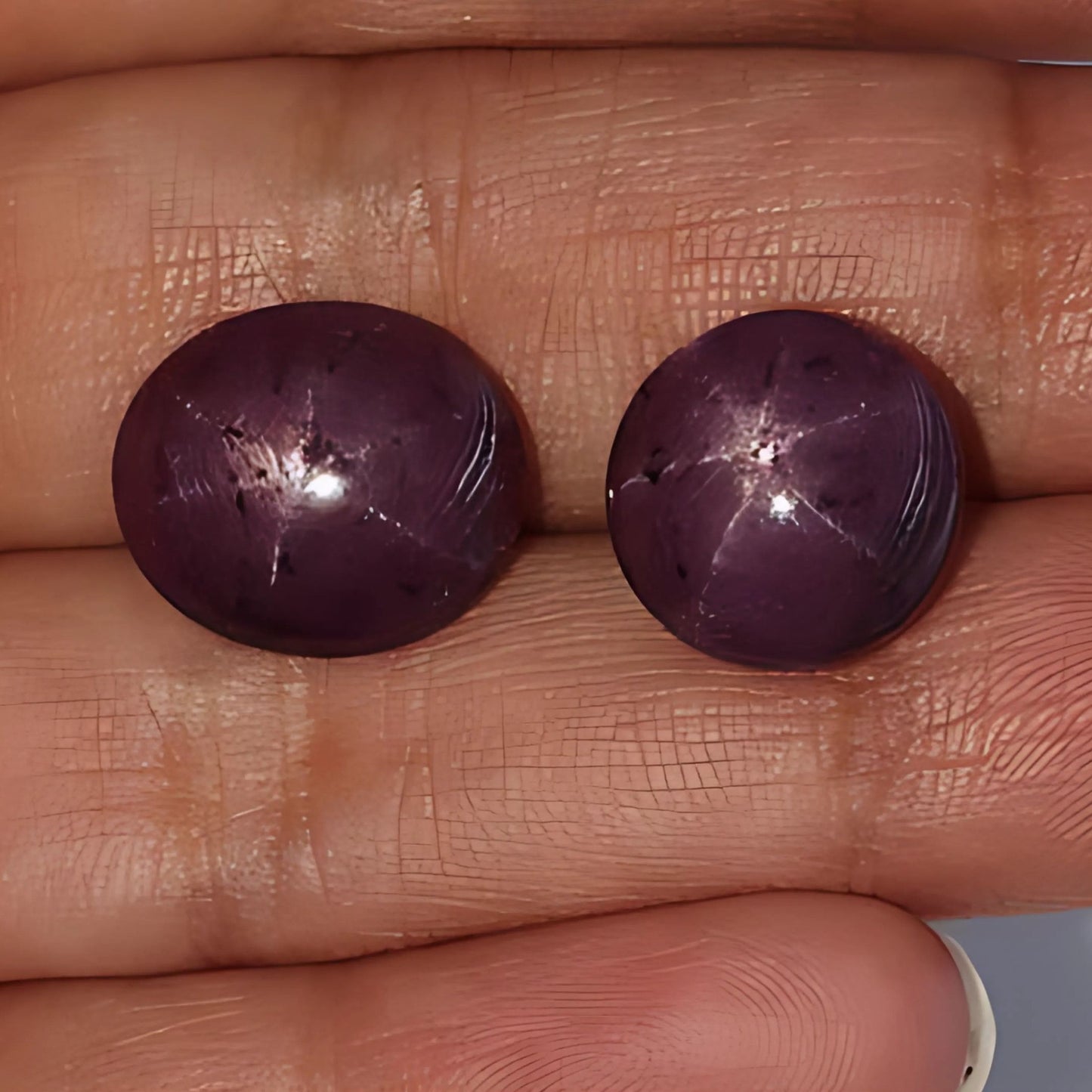 Oval Star Ruby