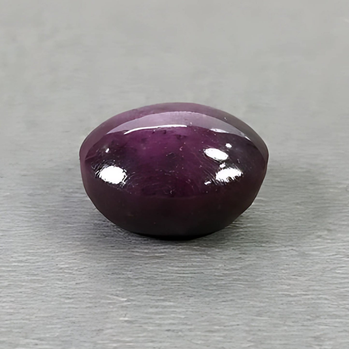 19.00cts Natural Untreated Star Ruby Gemstone Oval Shape Cabochon 15*13mm