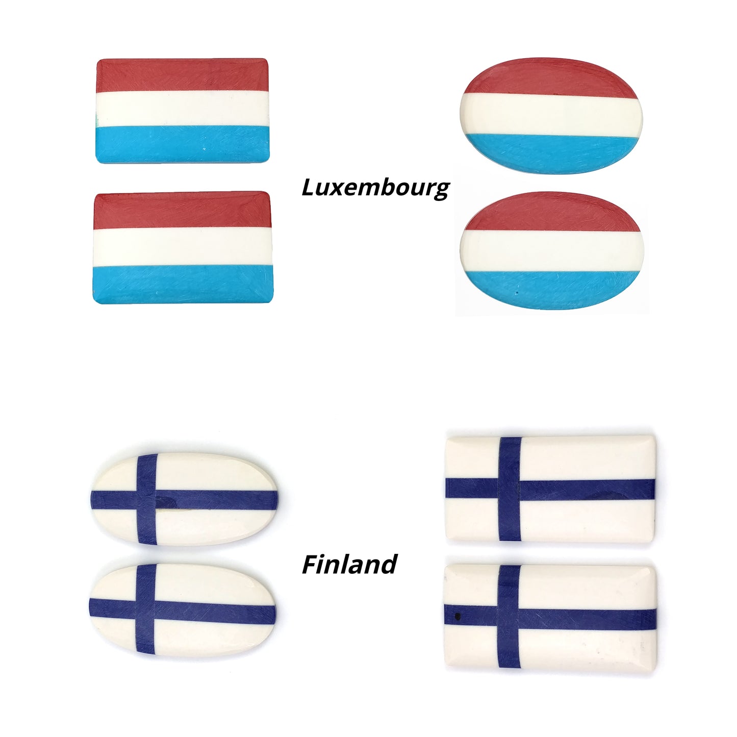 Luxembourg Flags