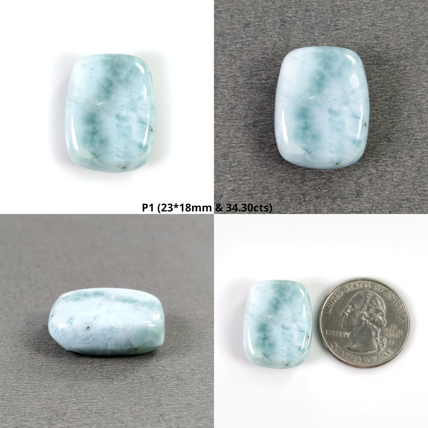 Bi-Color Larimar