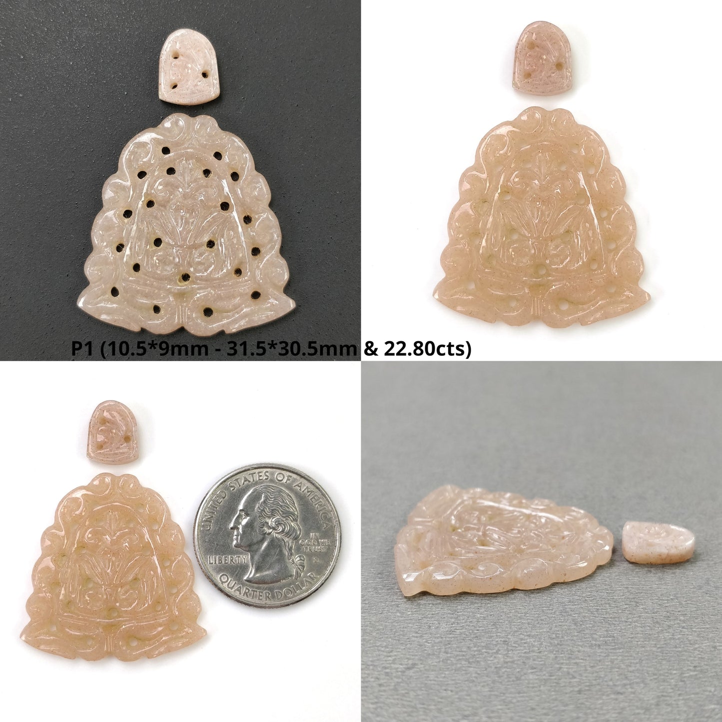 Moonstone Carving
