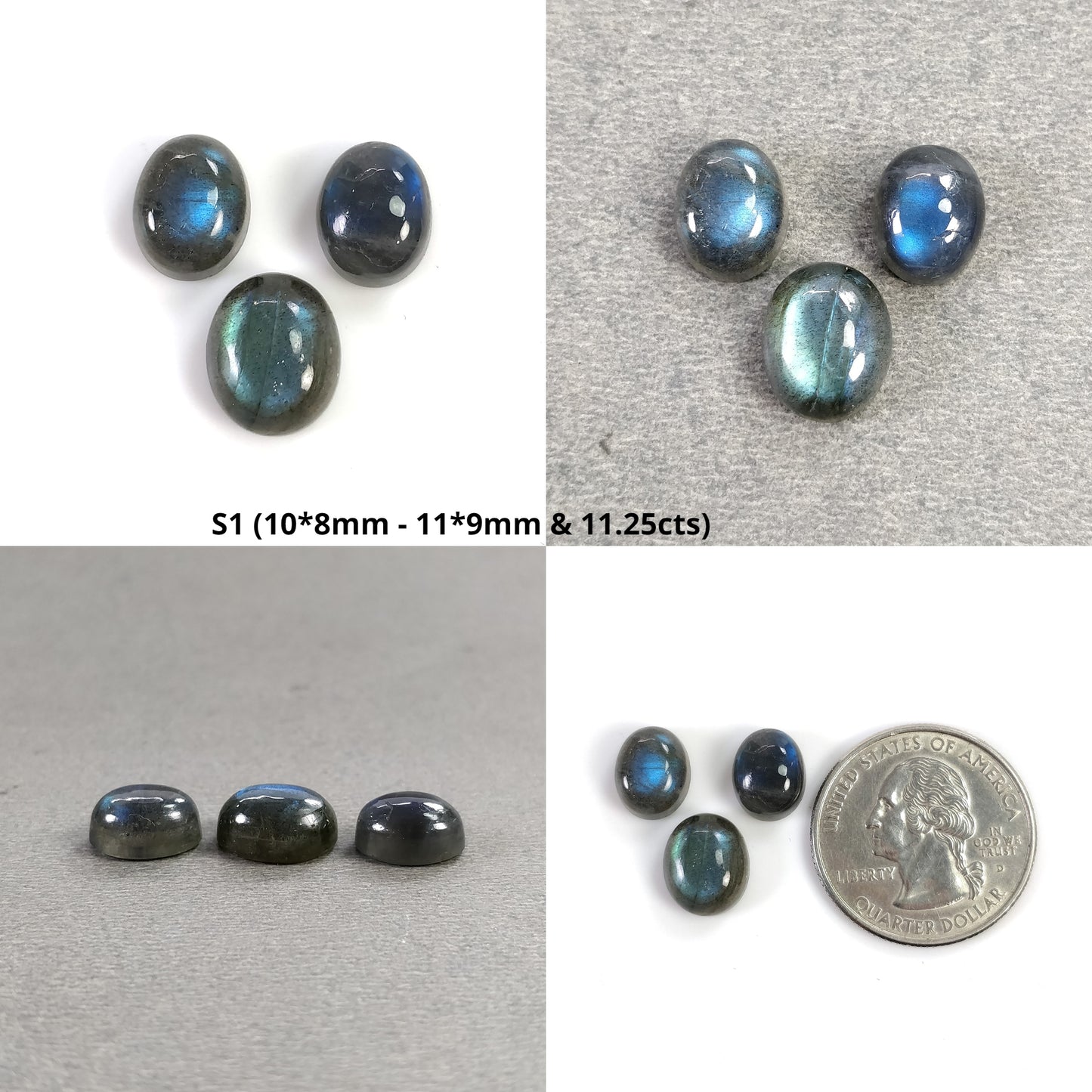 Oval labradorite