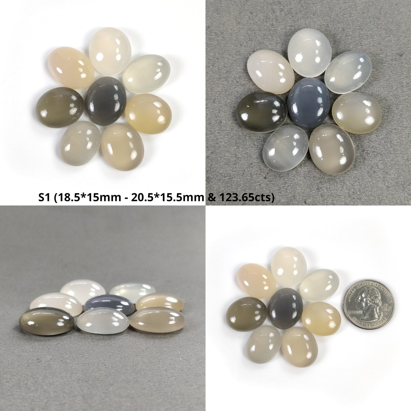 Multi Color Moonstone