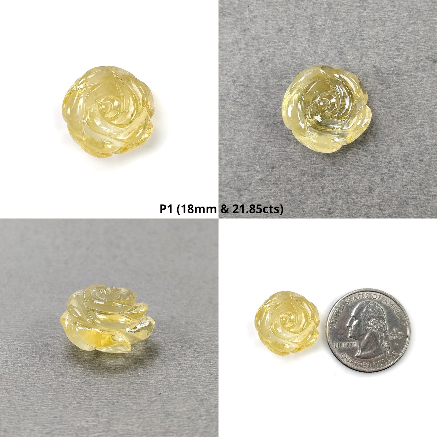 Hand Carved Flower