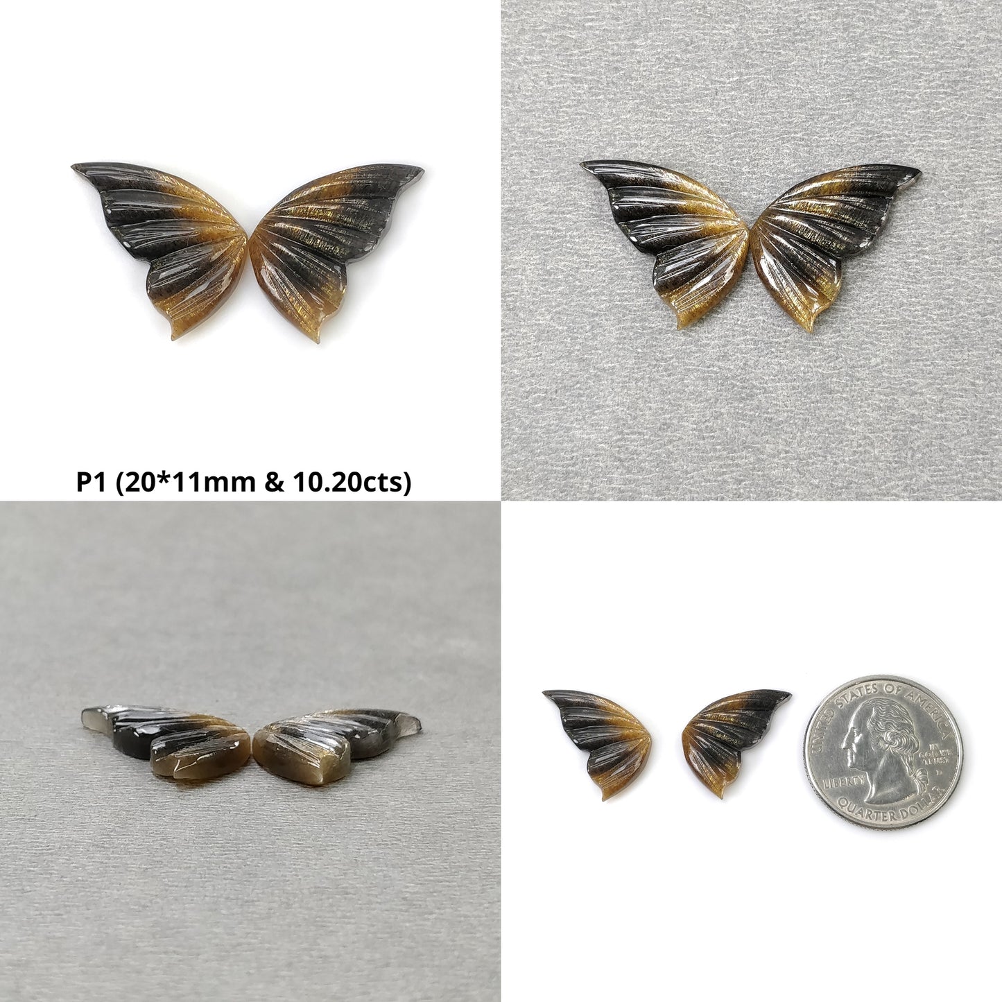 Hand carved Butterfly