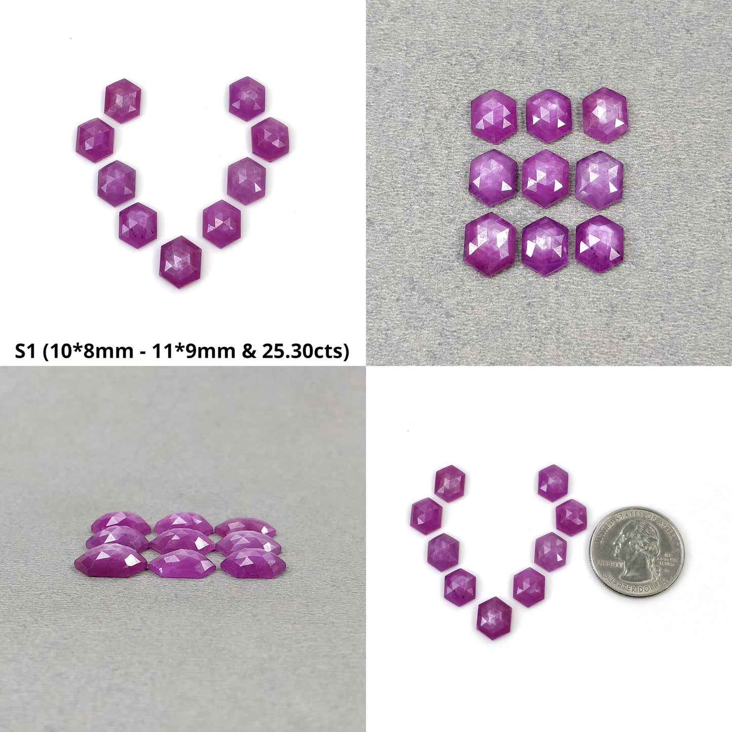 Rose Cut Sapphire