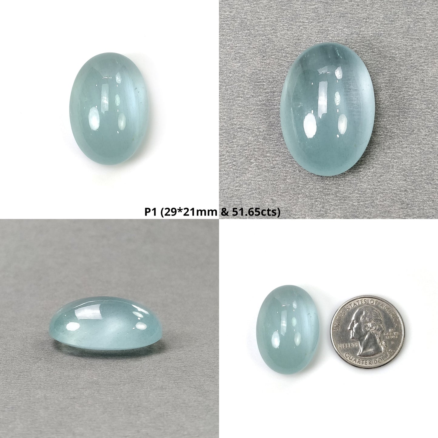 Aquamarine Cabochon