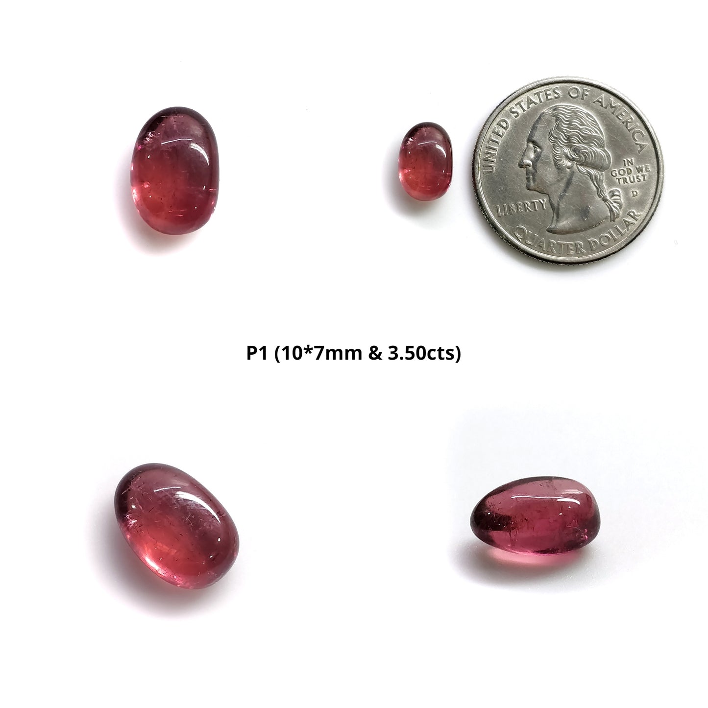 Burmese Ruby Gemstone Cabochon : Natural Untreated Unheated Ruby Uneven Shape Tumble