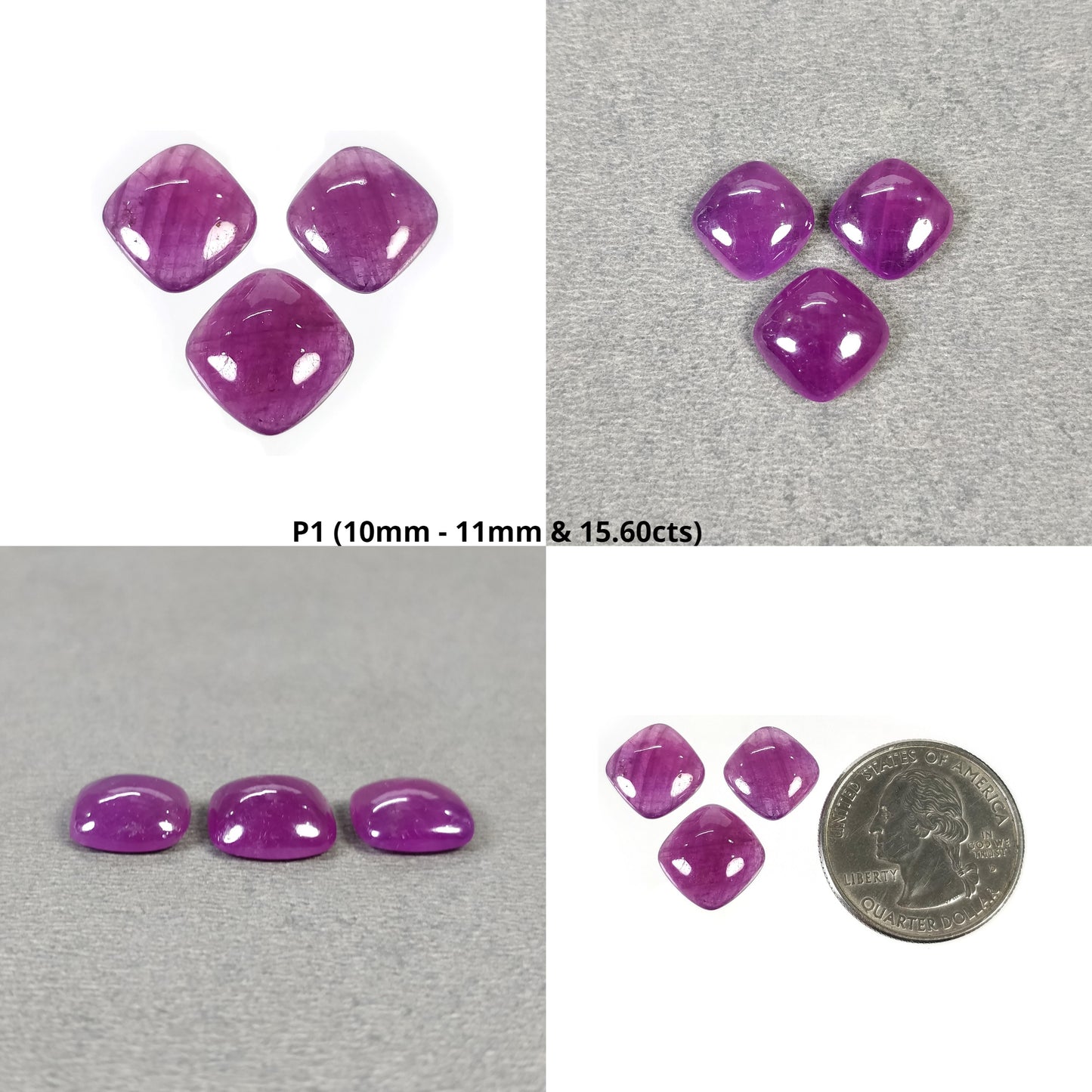 Ruby Cushion Shape