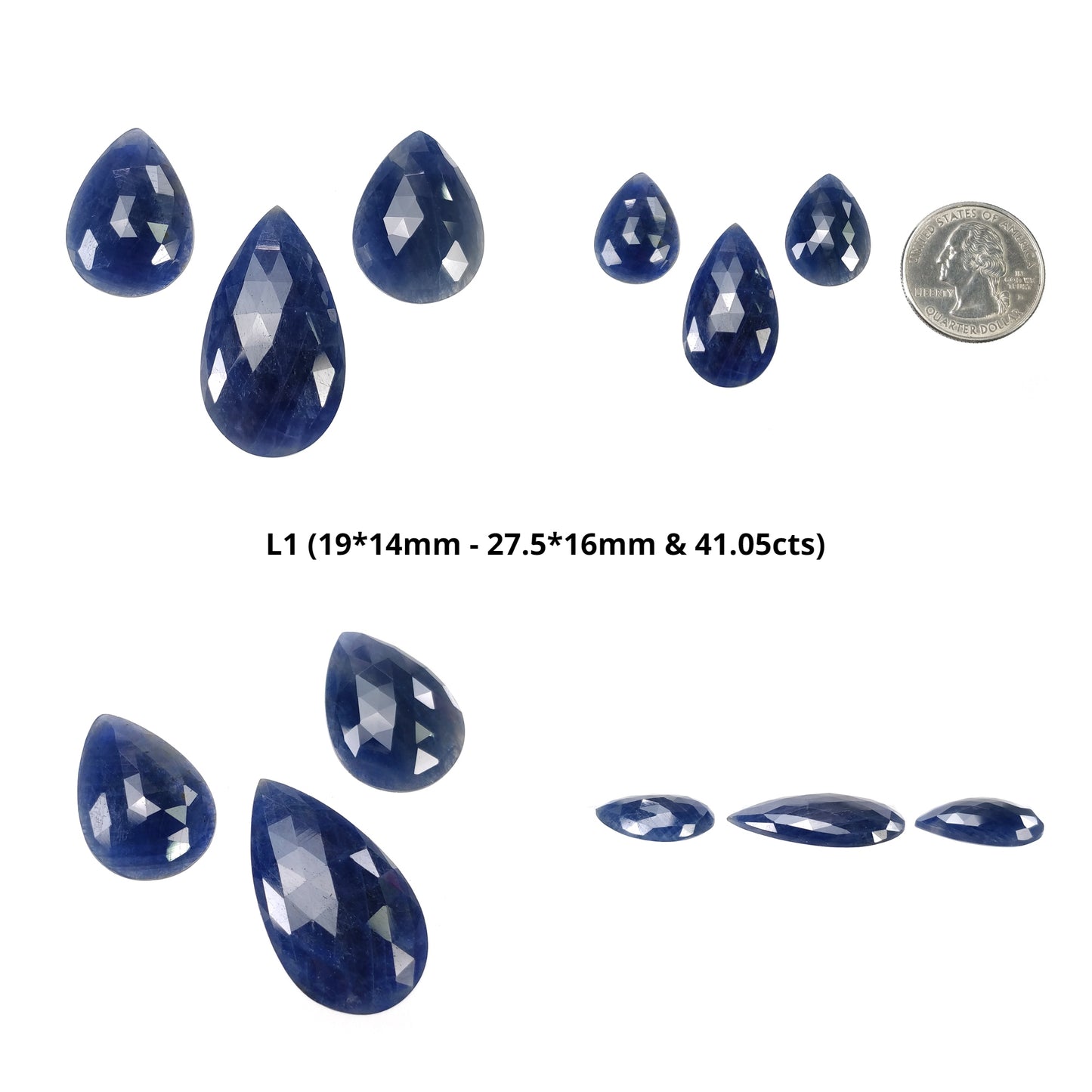 Rose Cut Sapphire