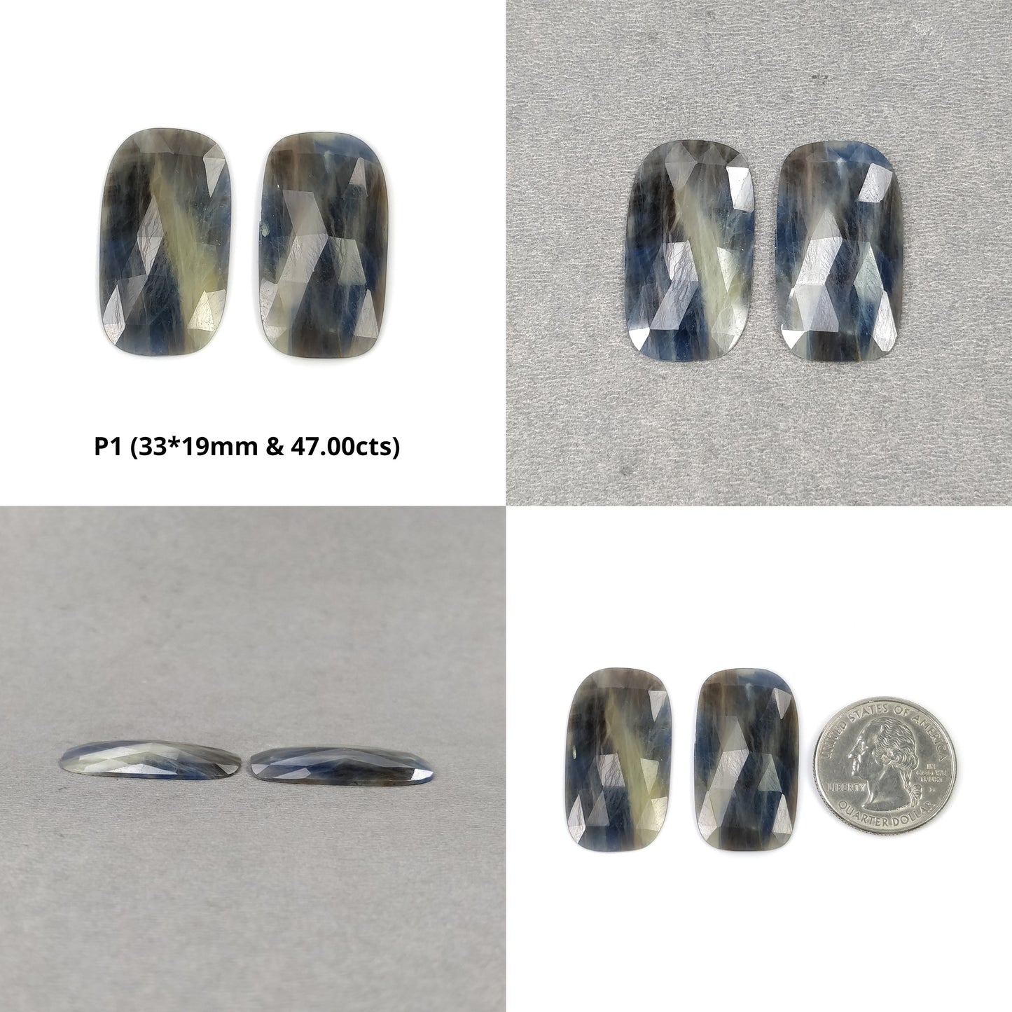 Rose Cut Sapphire