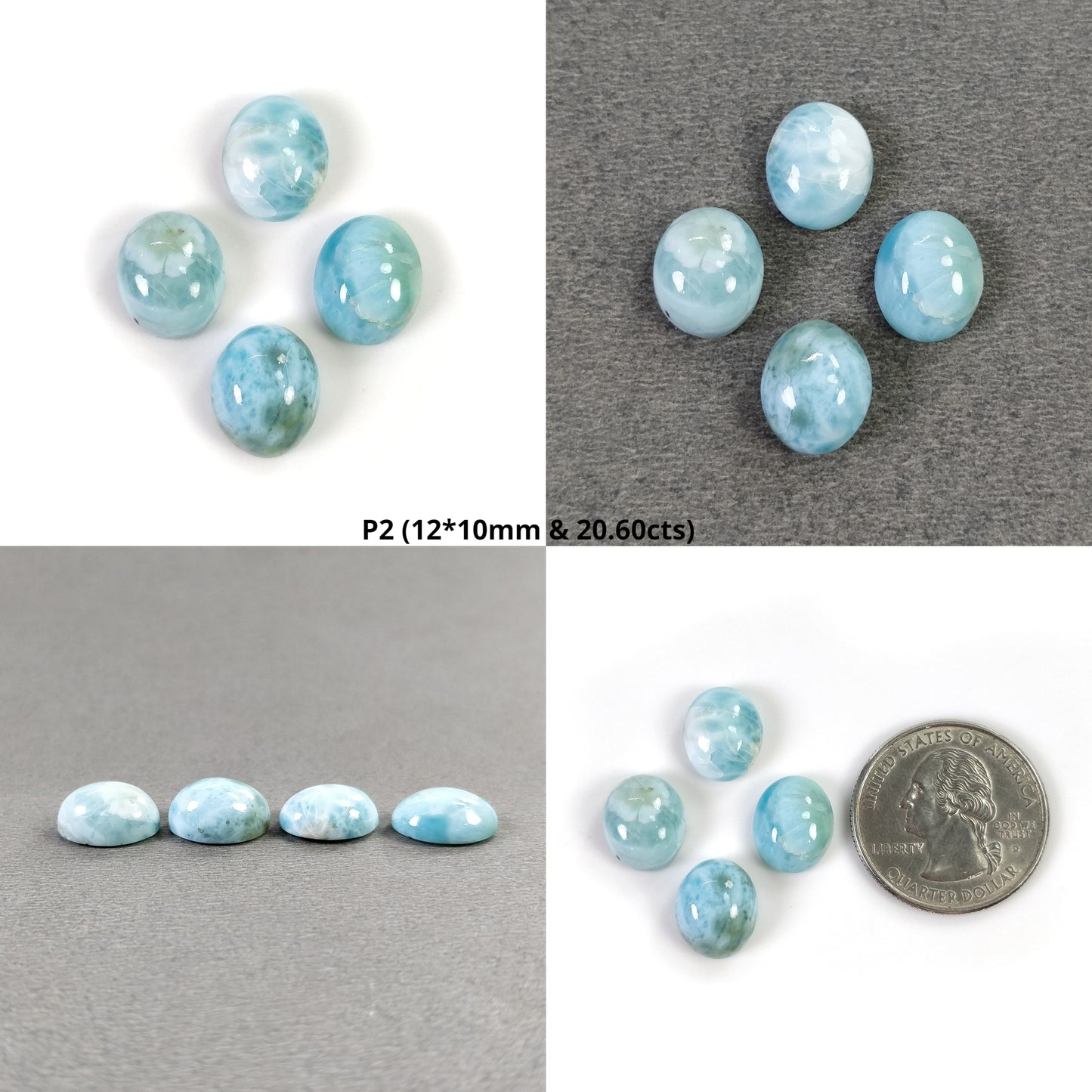 Larimar Cabochon