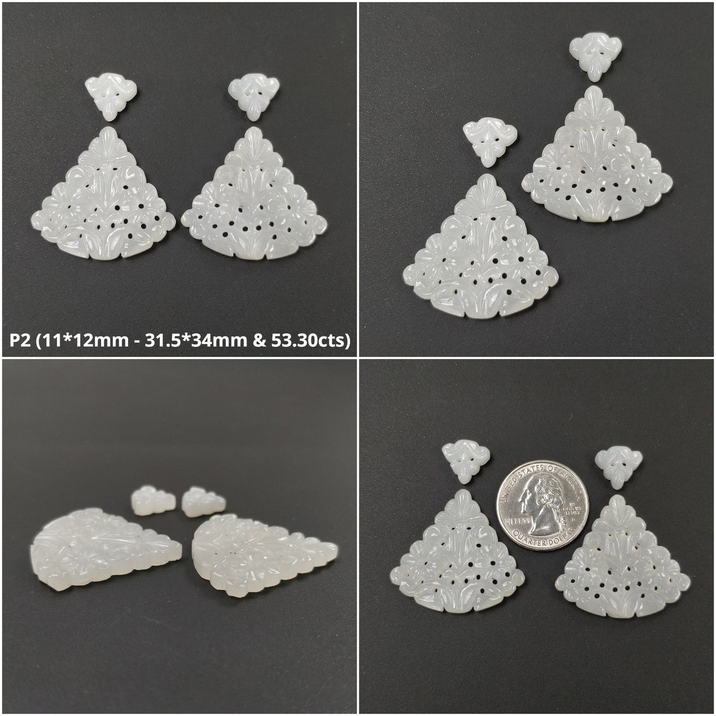 Hand Carved Moonstone