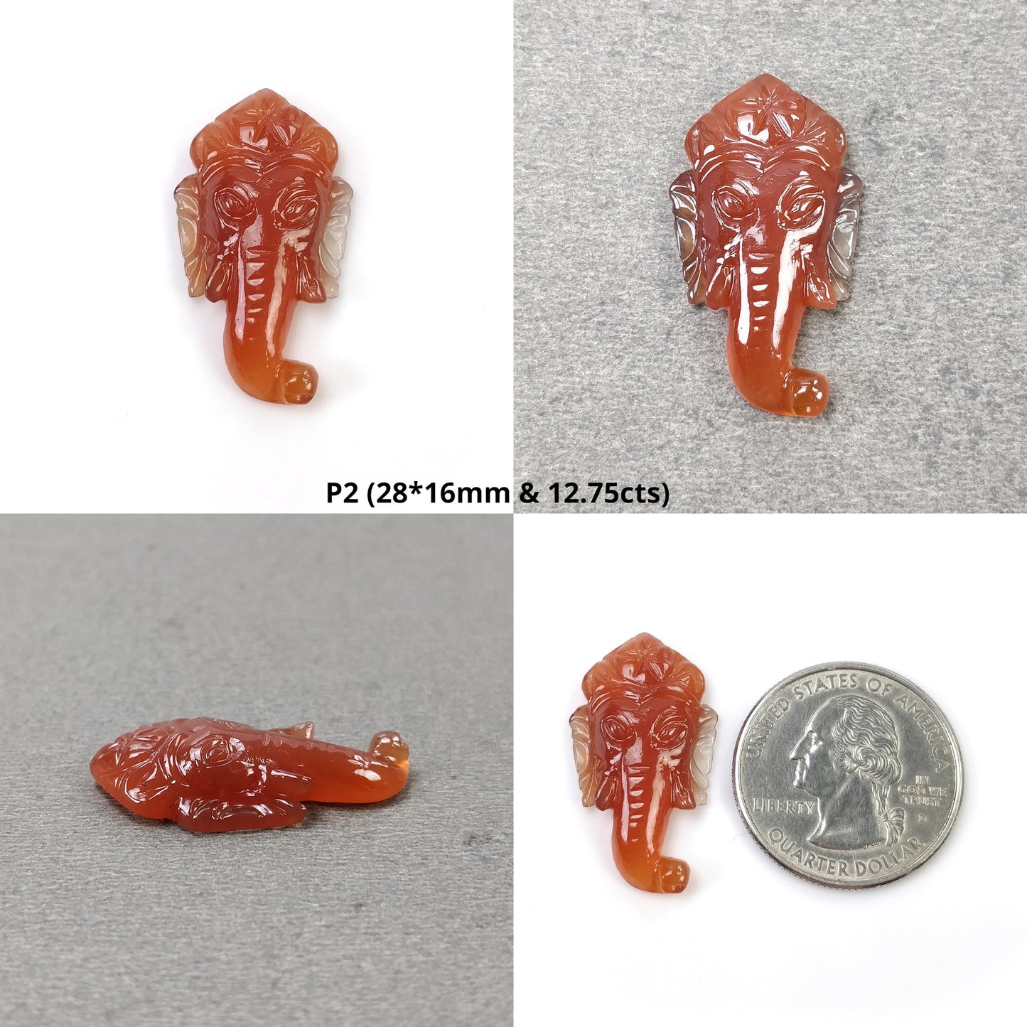 Hand Carved Agate