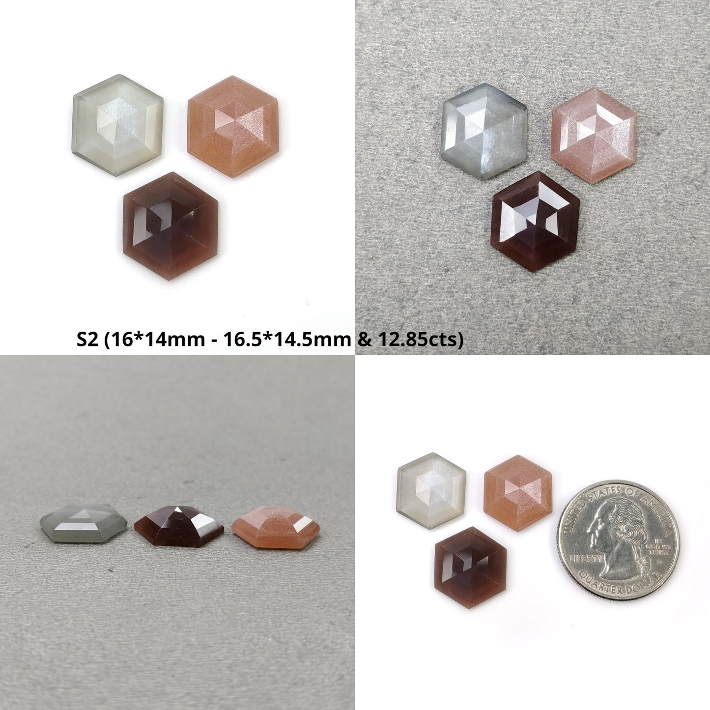 Multi Color Moonstone