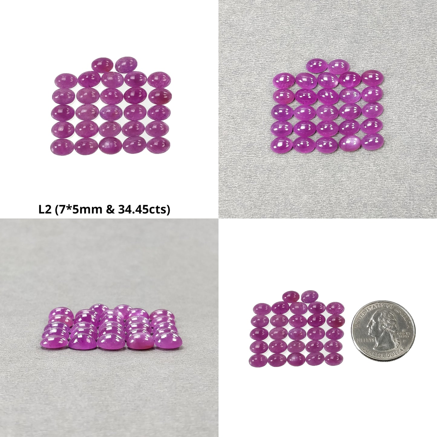 Pink Sapphire Cabochon