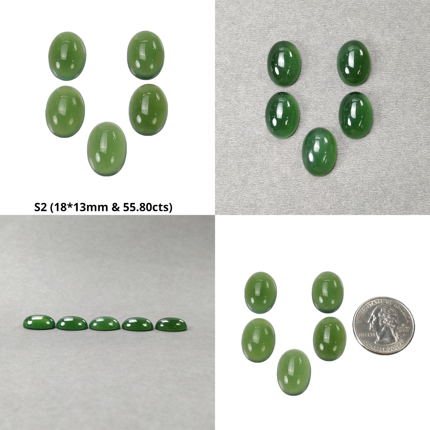 Oval Serpentine Gemstone