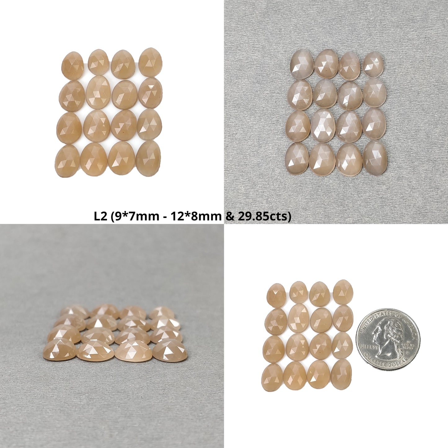 Uneven Shape Moonstone