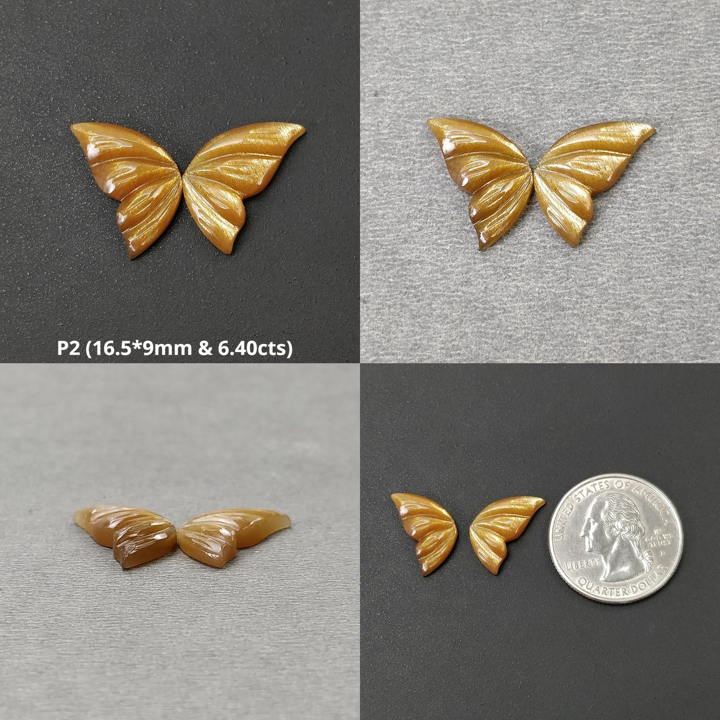 Hand Carved Butterfly