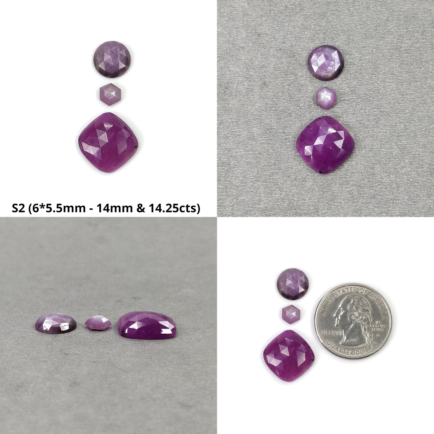faceted Sapphire