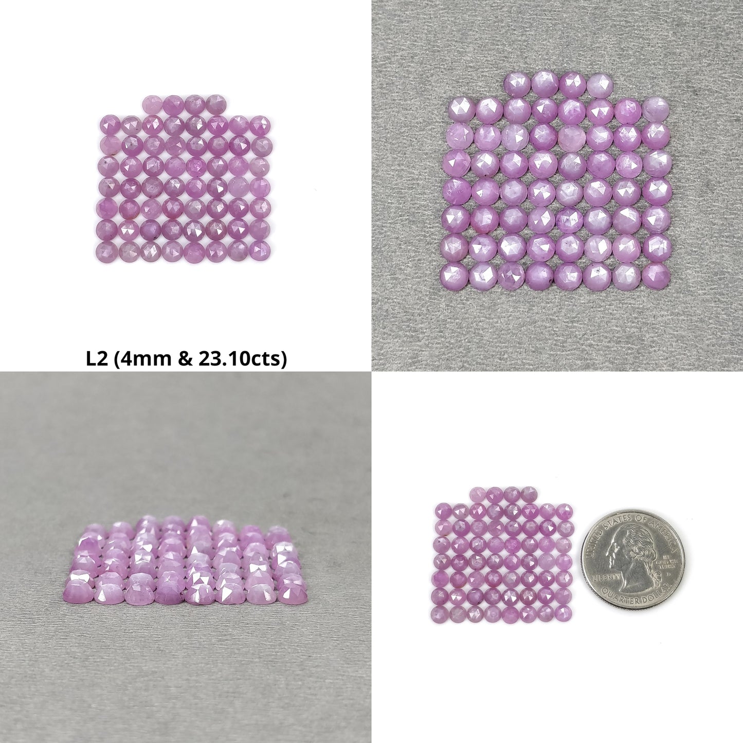 Rose Cut Sapphire