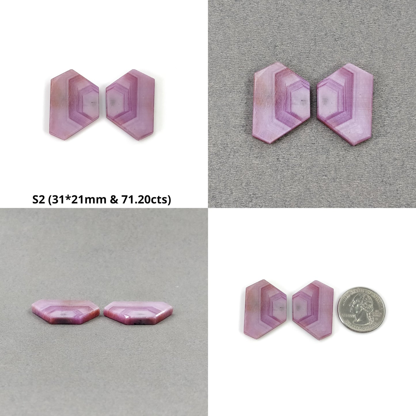 Sapphire Flat Slices