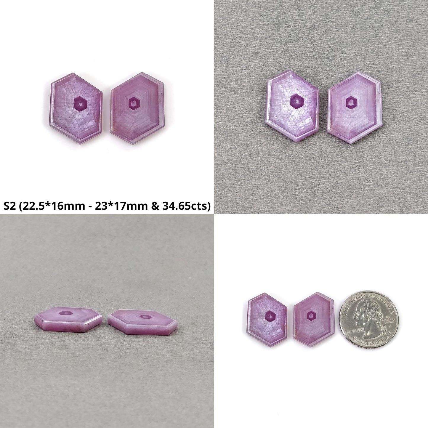 Sapphire Flat Slices