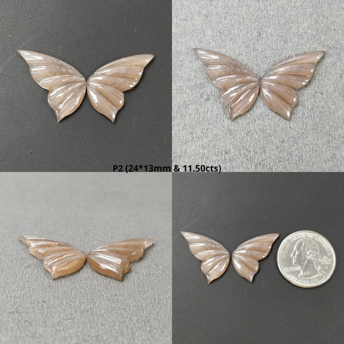 Hand Carved Butterfly