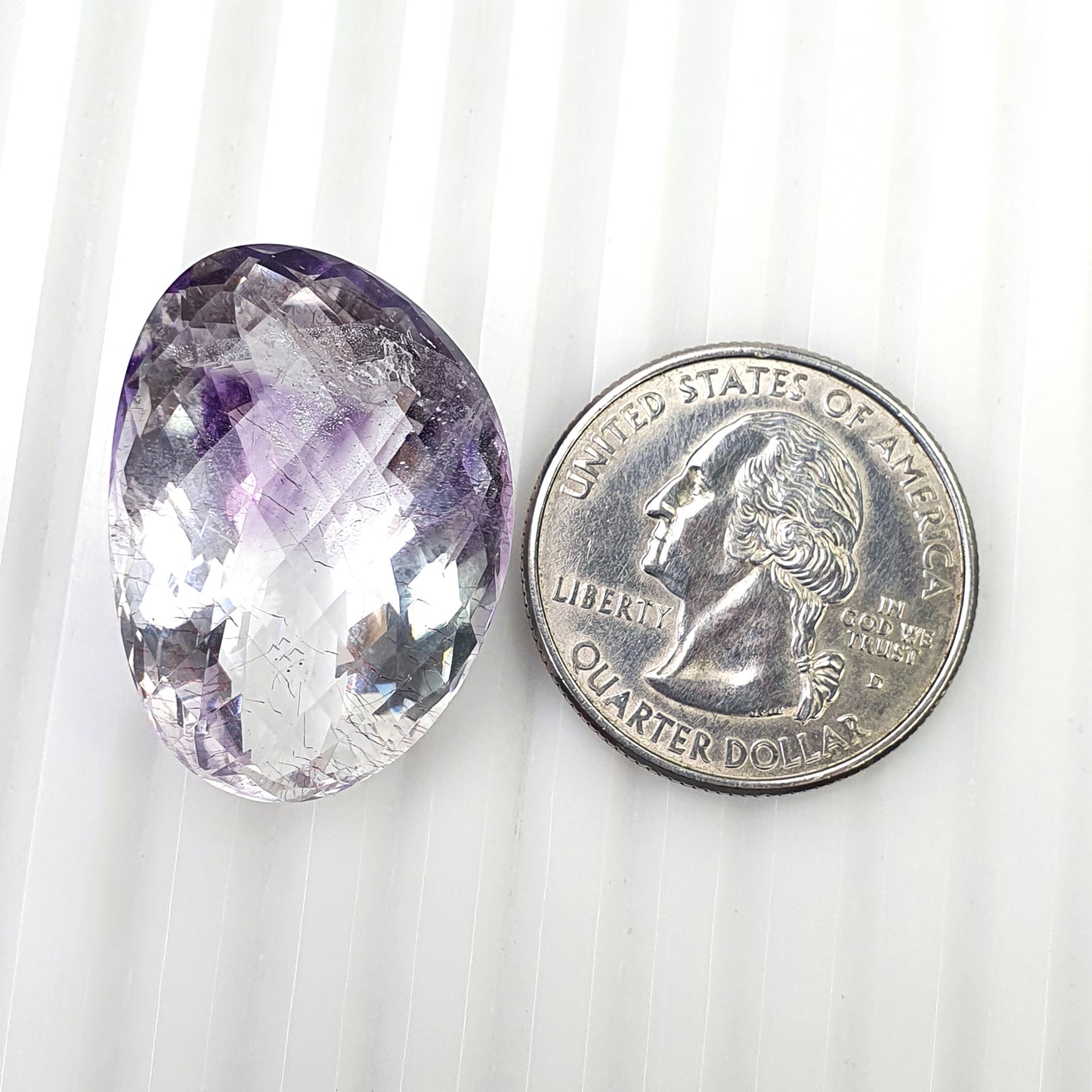 Checker Cut Amethyst