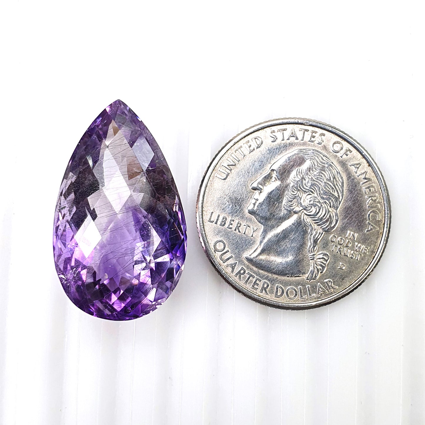 Checker Cut Amethyst