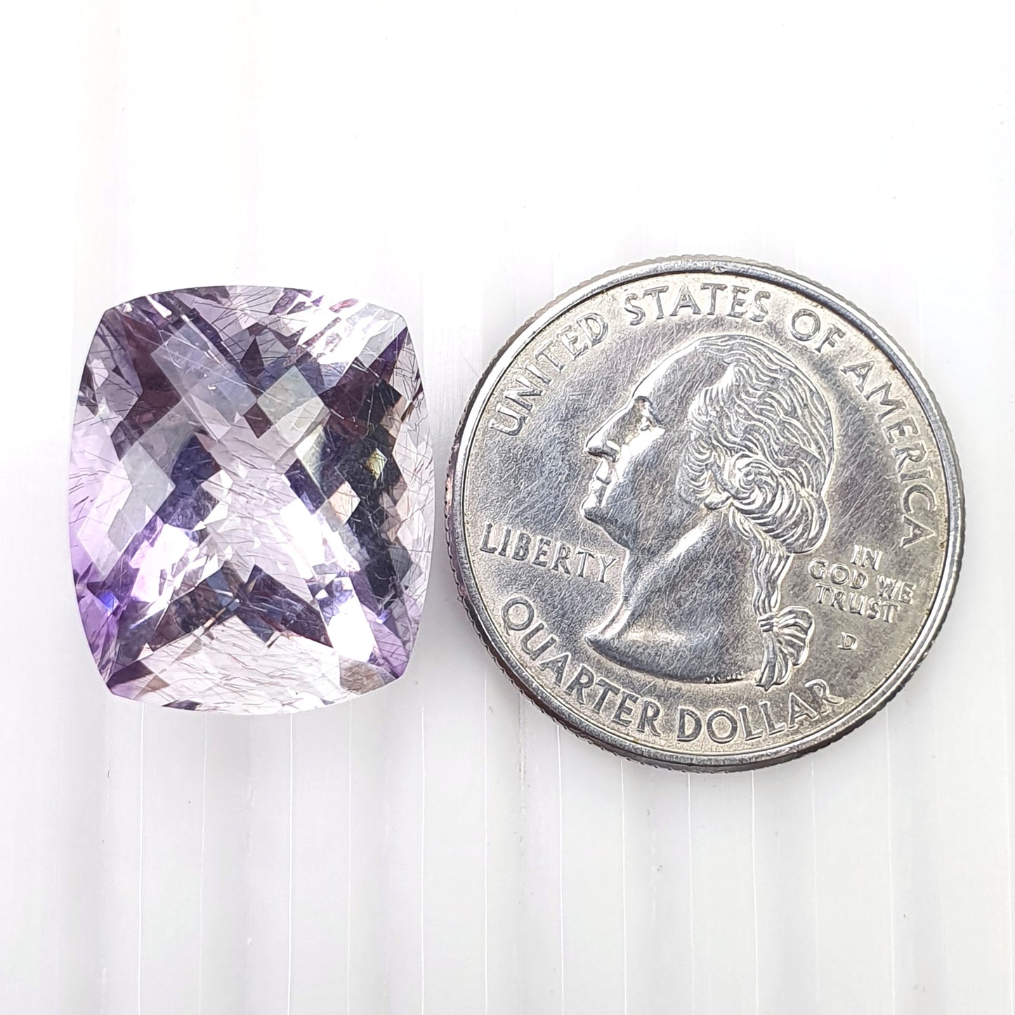 Checker Cut Amethyst