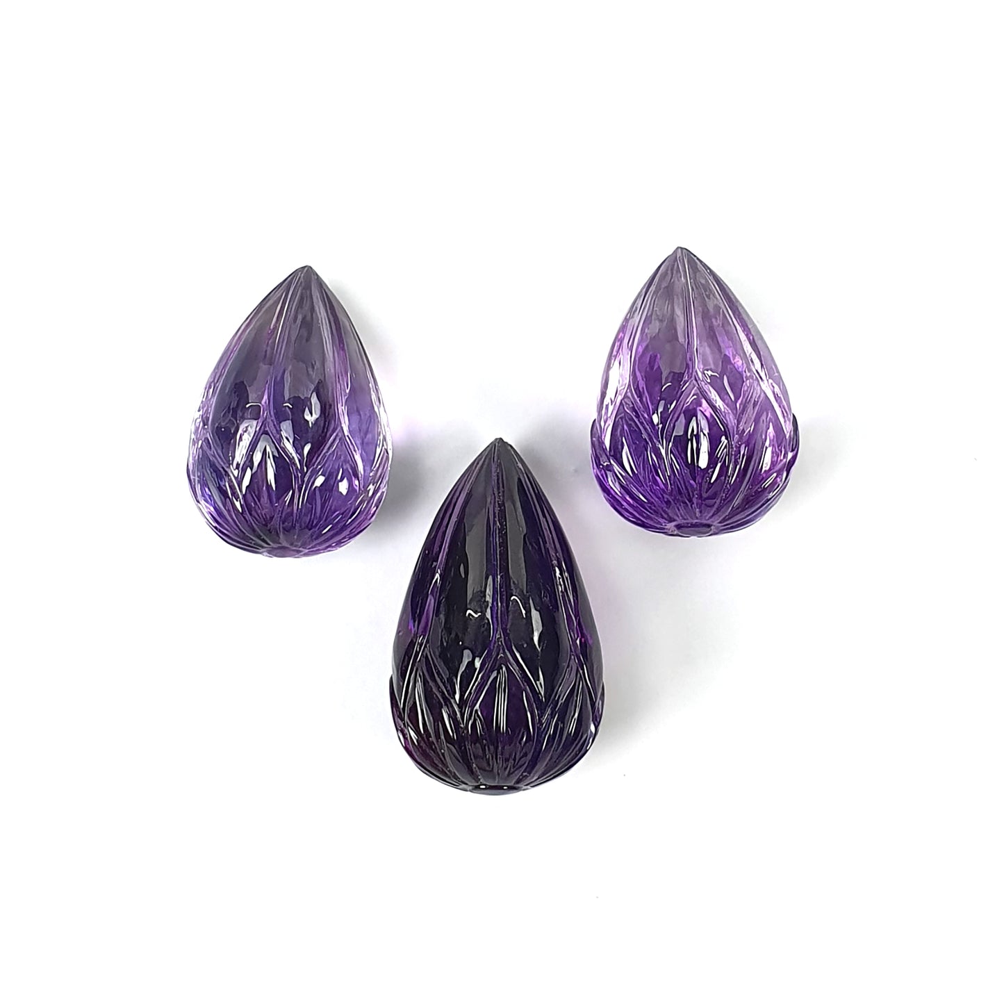 Hand Carved Tear Drops
