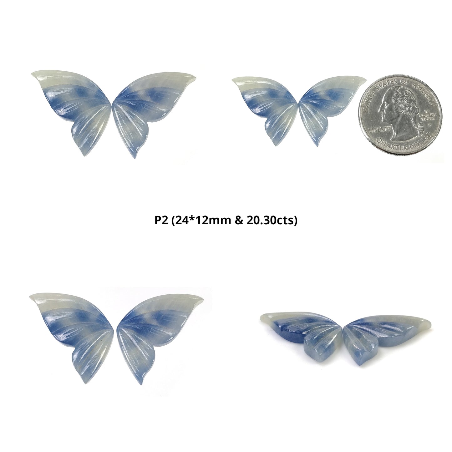 Hand carved Butterfly